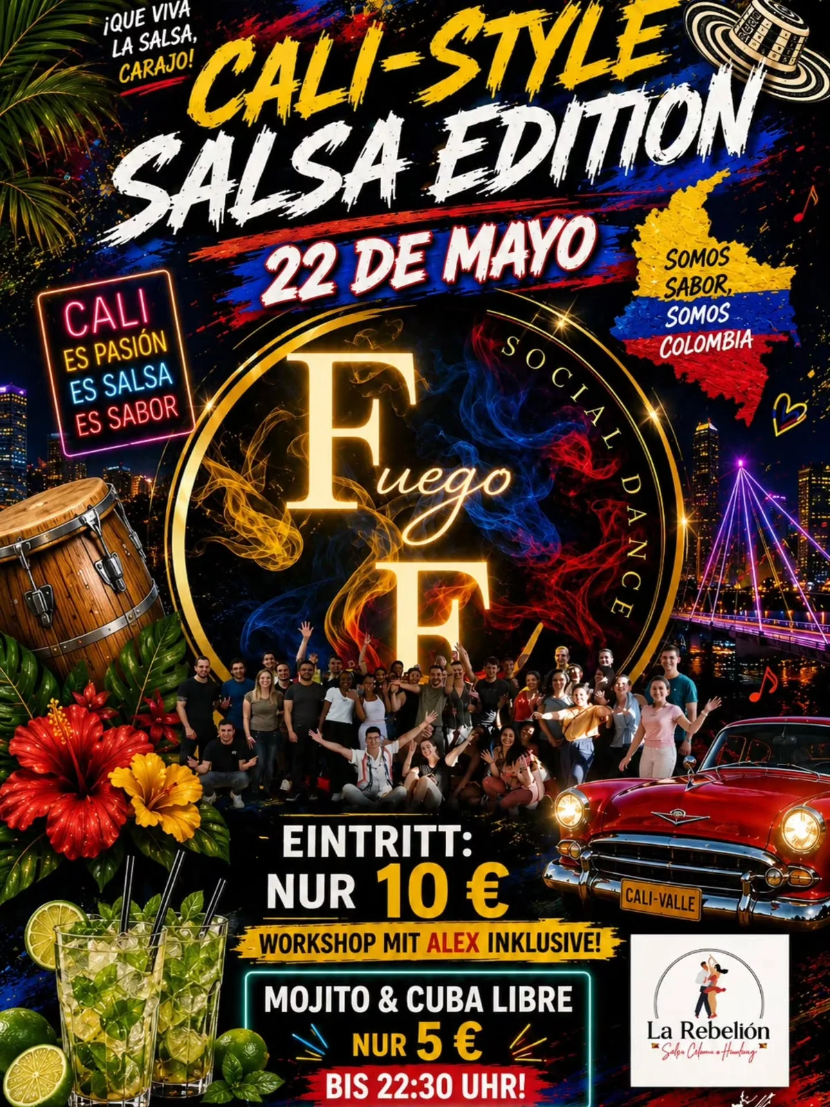 CALI-STYLE SALSA EDITION – COLOMBIAN VIBES ONLY!