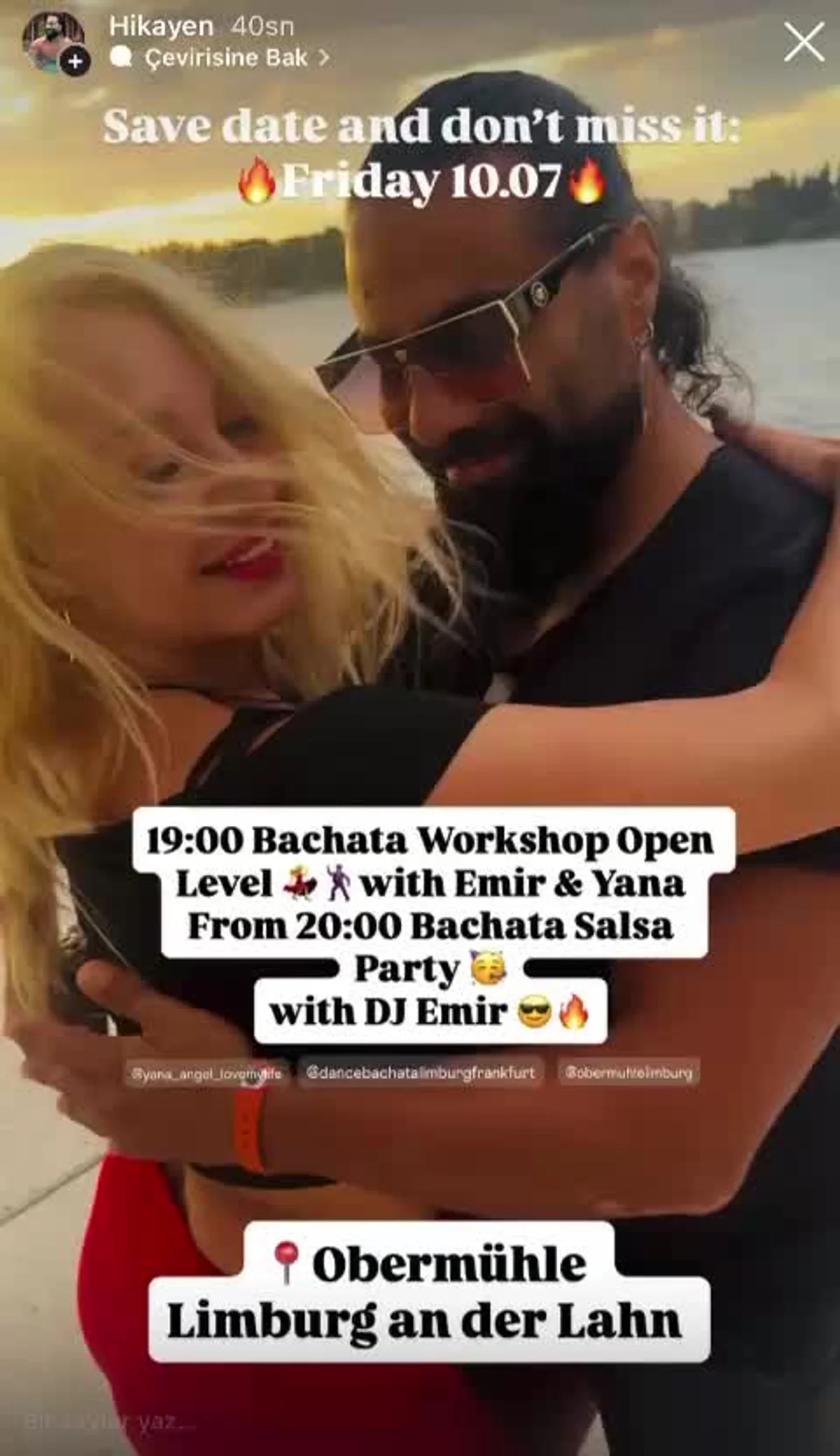 Bachata Workshop & Bachata Salsa Party with DJ Emir