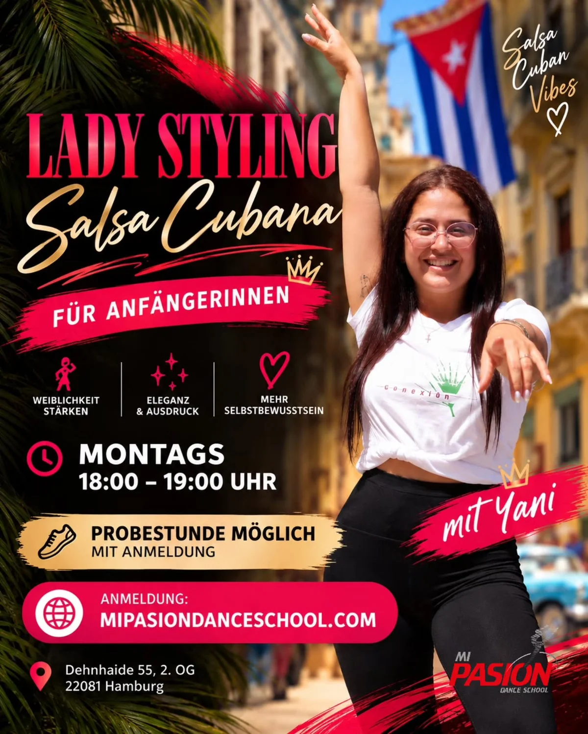 Lady Styling Salsa Cubana mit Yani