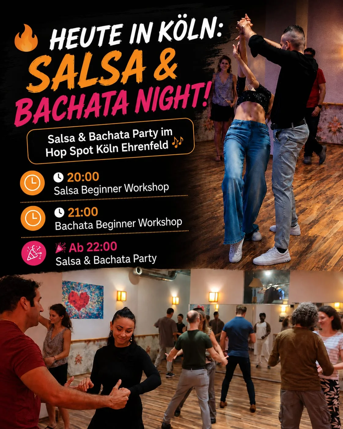 Salsa Bachata Night Ehrenfeld
