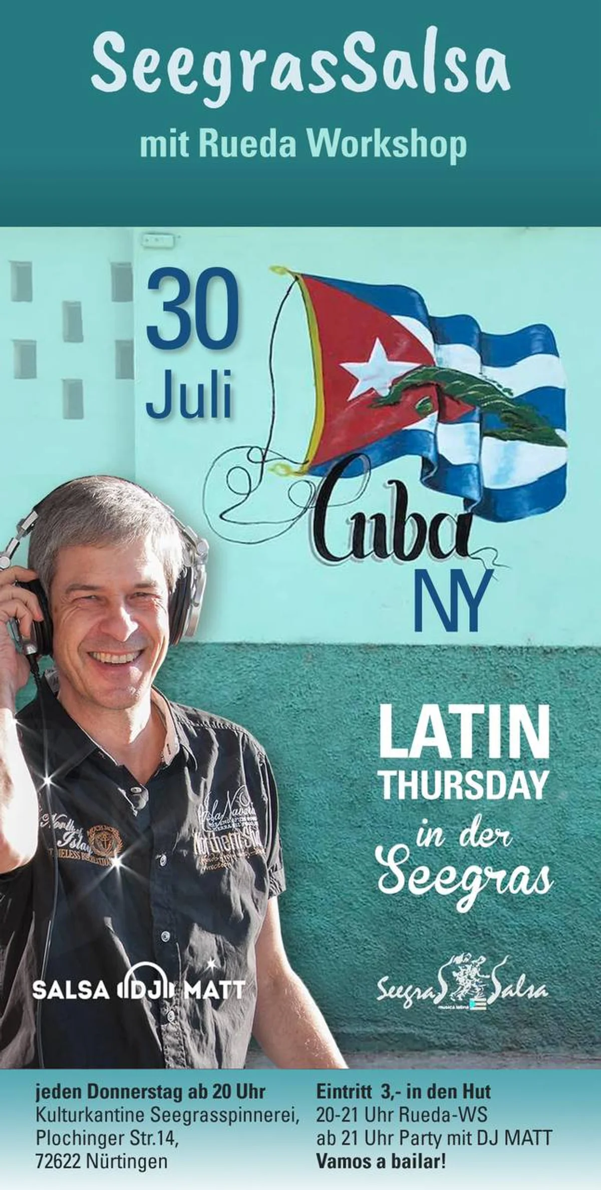SeegrasSalsa mit Rueda Workshop - Latin Thursday