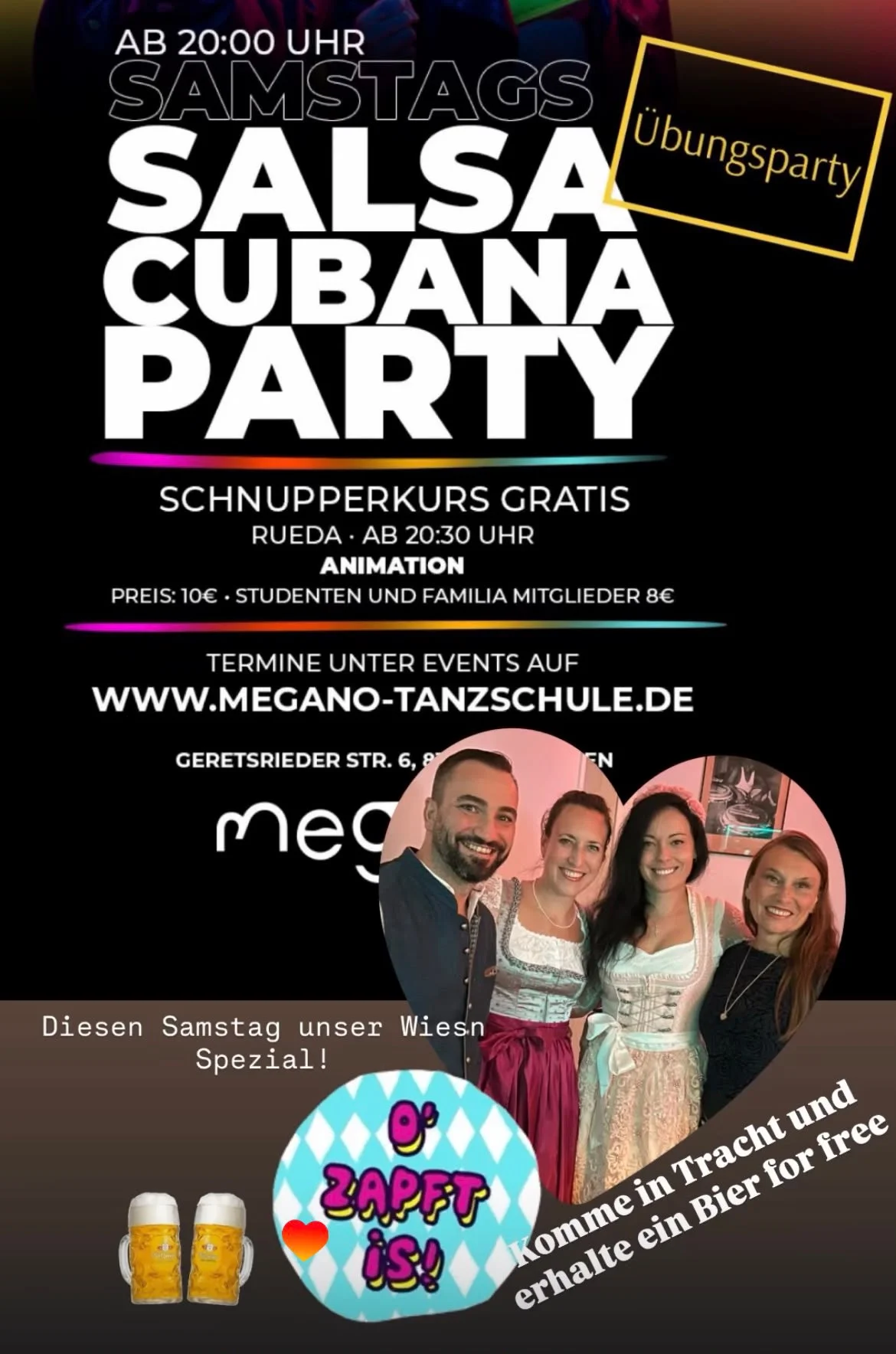 Salsa Cubana Party - Wiesn Spezial