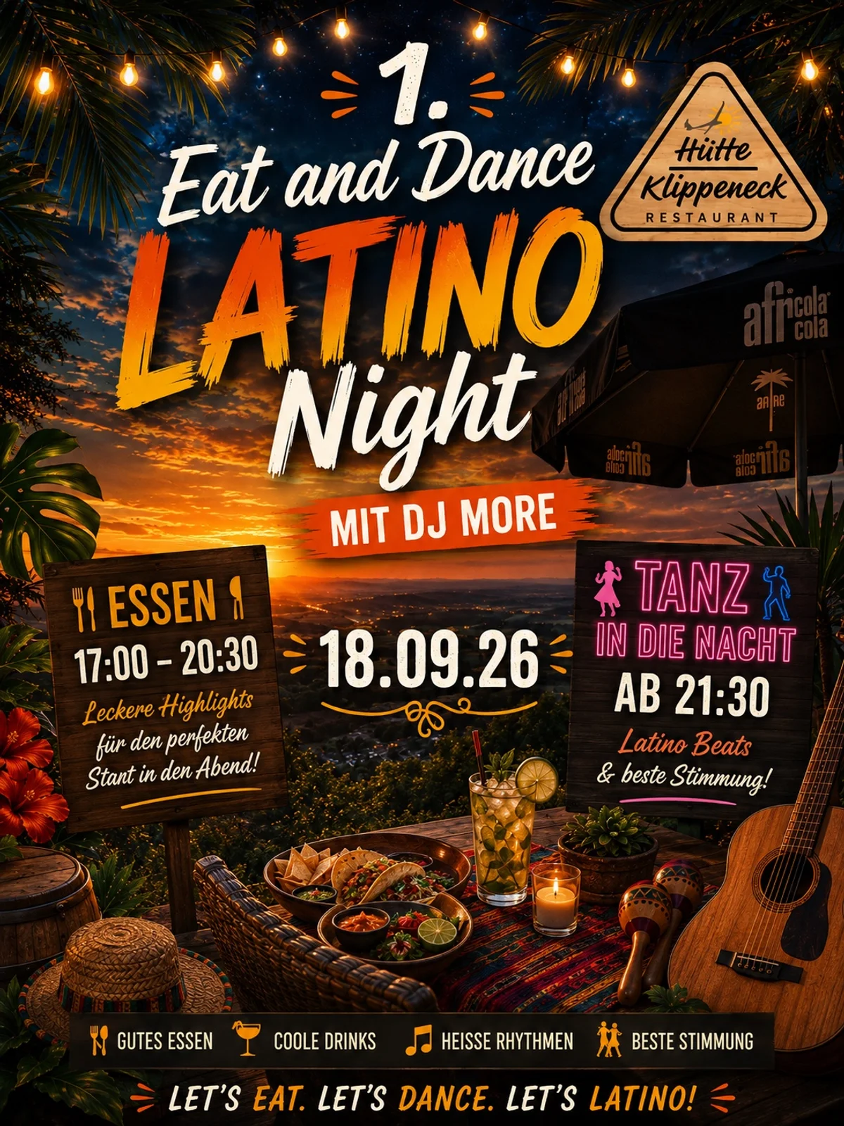 1. Eat and Dance Latino Night