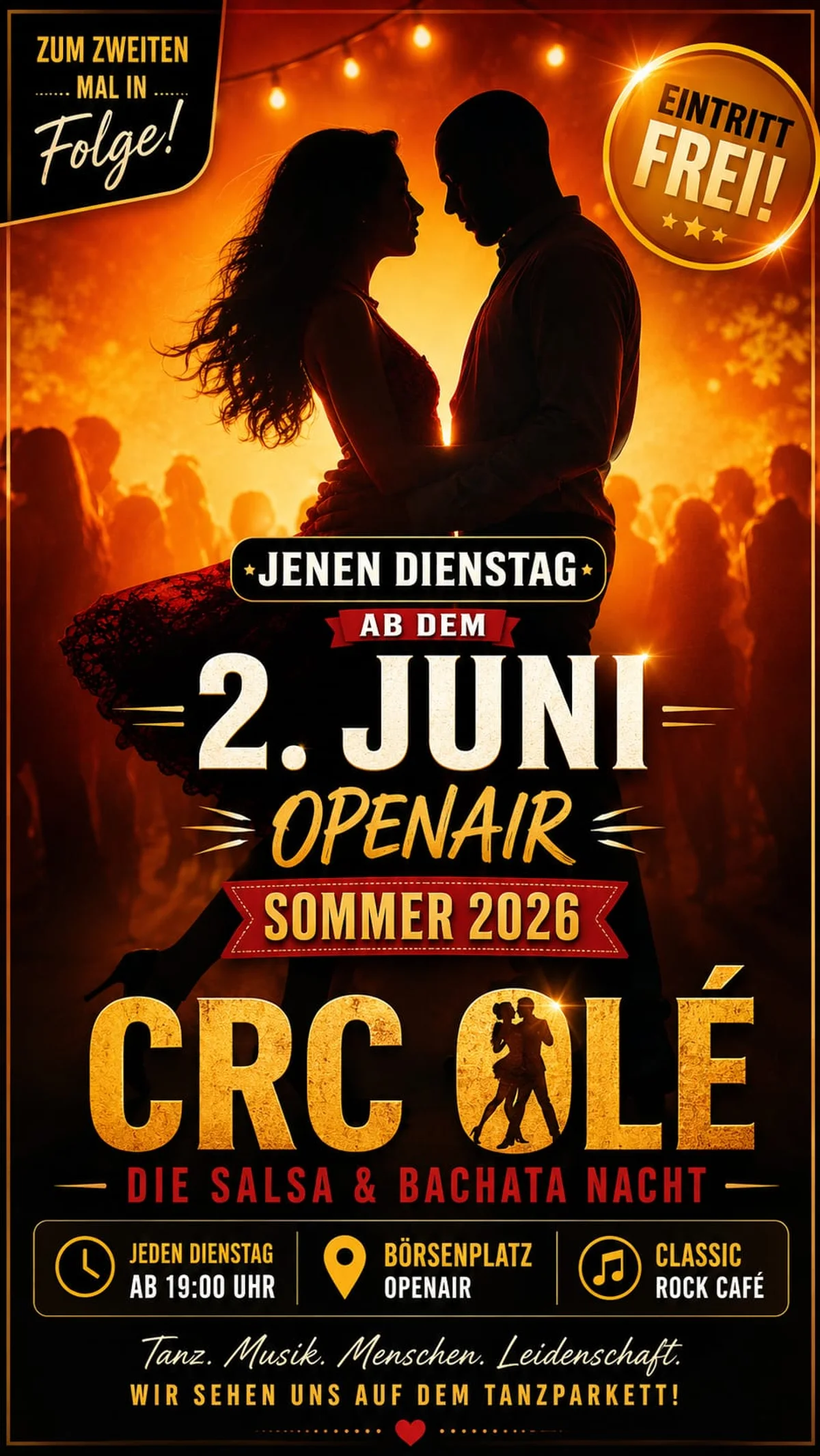 CRC OLÉ - Die Salsa & Bachata Nacht
