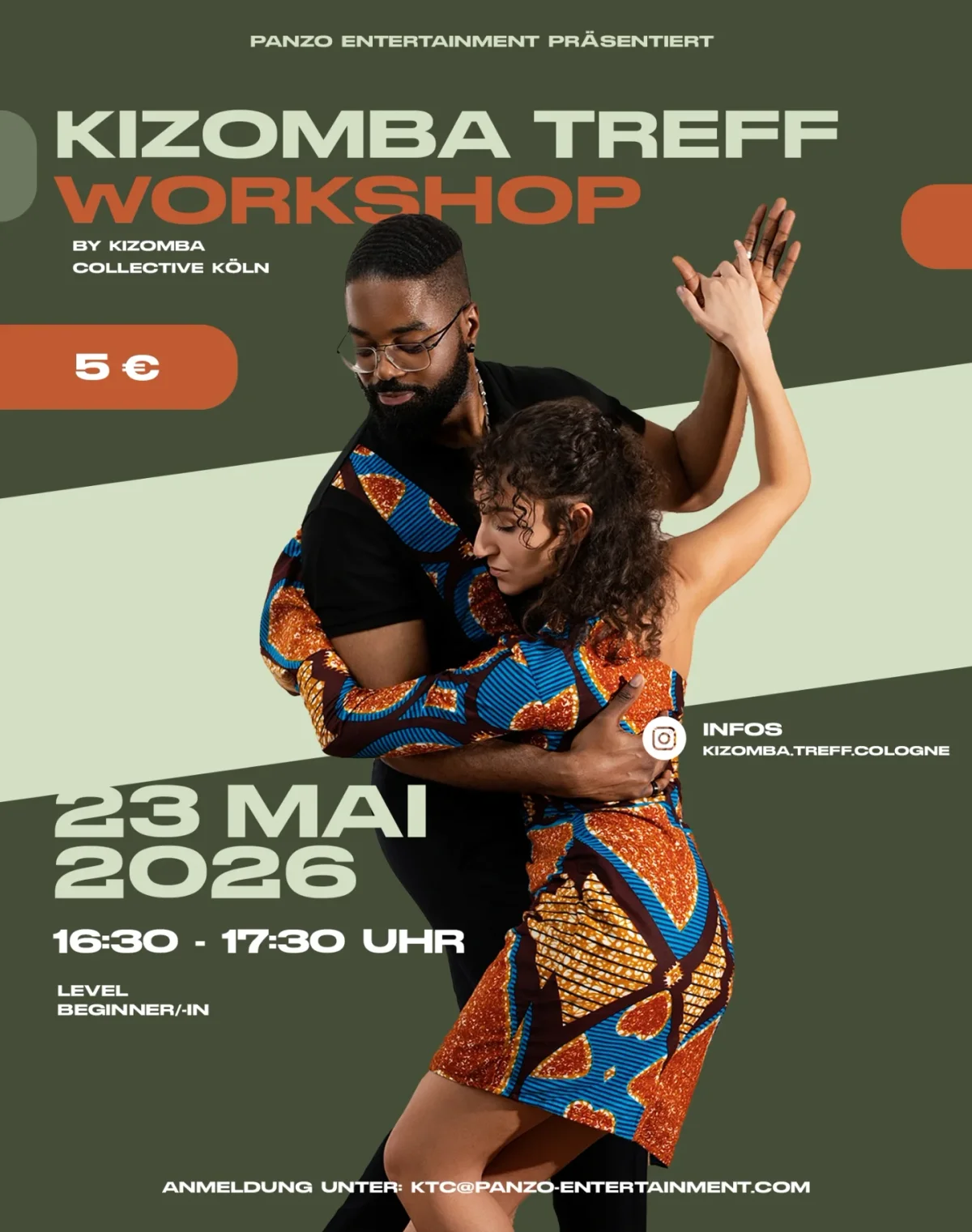 Kizomba Treff Workshop für Beginner/-in