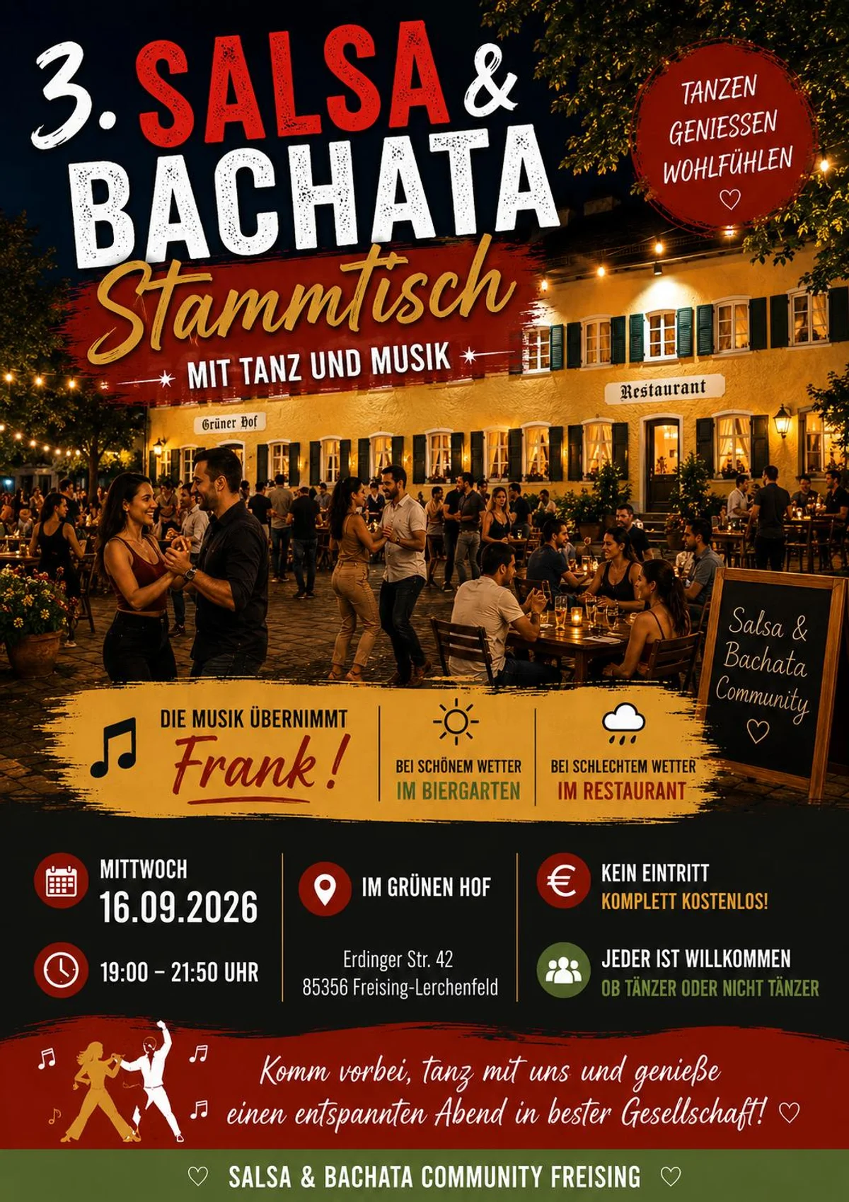 3. SALSA & BACHATA Stammtisch