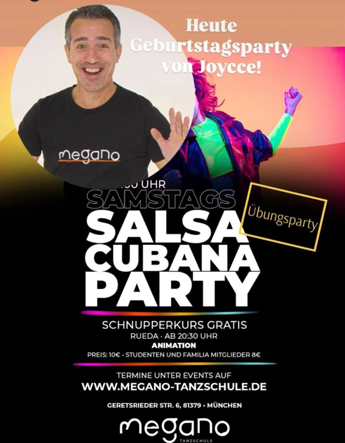 Salsa Cubana Party - Geburtstagsparty von Joycce