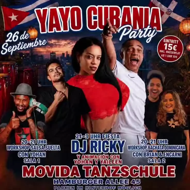 YAYO CUBANIA Party