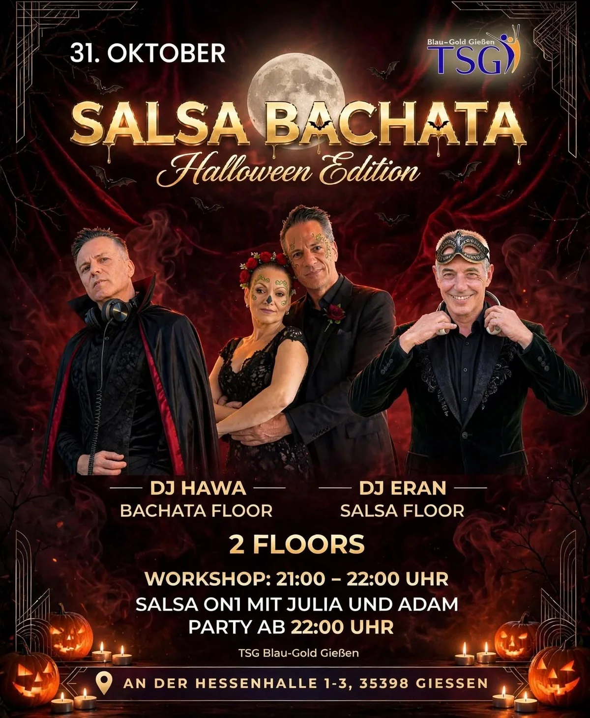 SALSA BACHATA NIGHT – HALLOWEEN EDITION