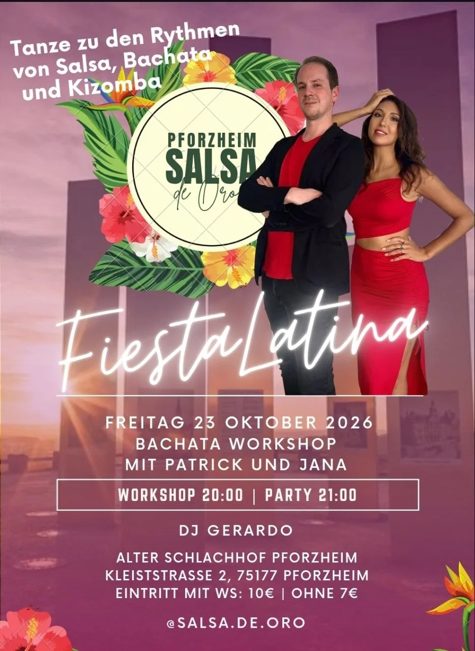 Salsa, Bachata & Kizomba at Alter Schlachthof Pforzheim