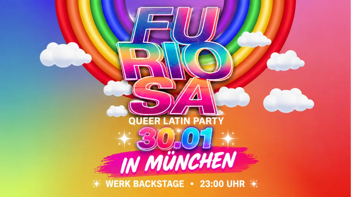 🏳️‍🌈FURIOSA🏳️‍🌈Queer Latin Party in München!