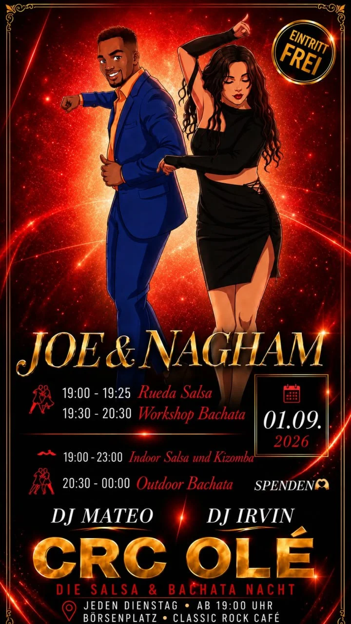 CRC OLÉ - Salsa, Bachata & Kizomba Night
