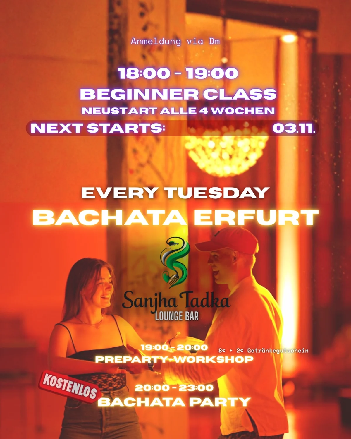 Bachata Erfurt Tuesday Night Party
