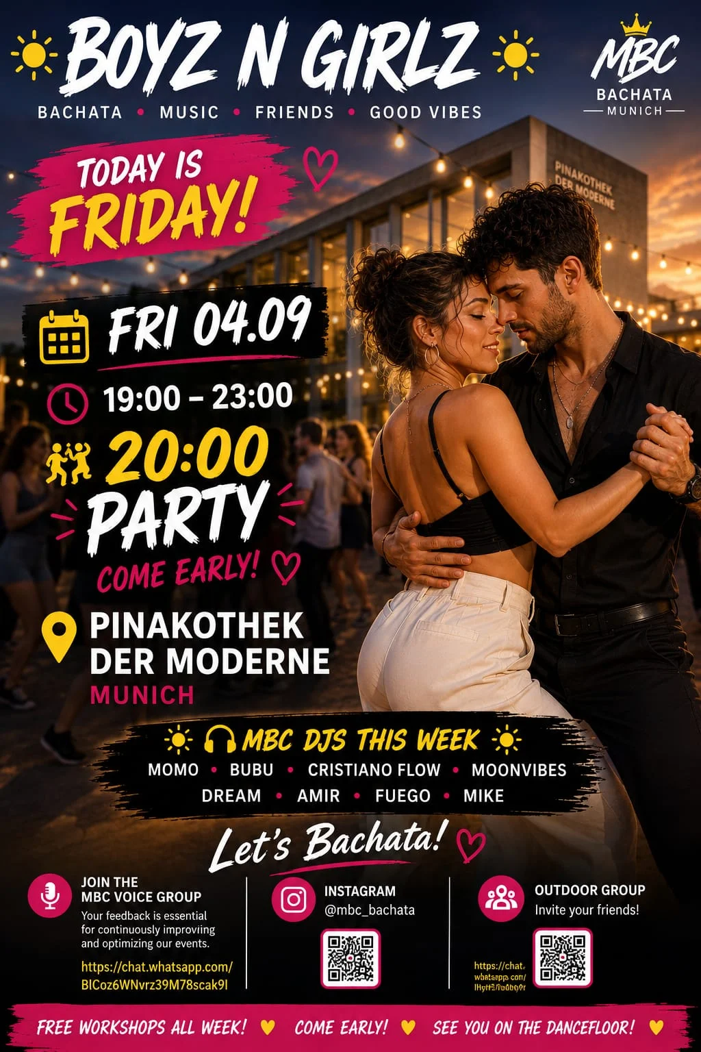 Boyz N Girlz Bachata Party