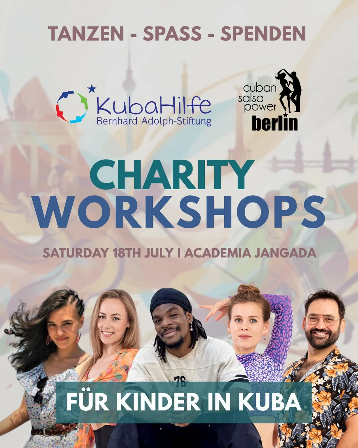 Charity Workshops für Kinder in Kuba