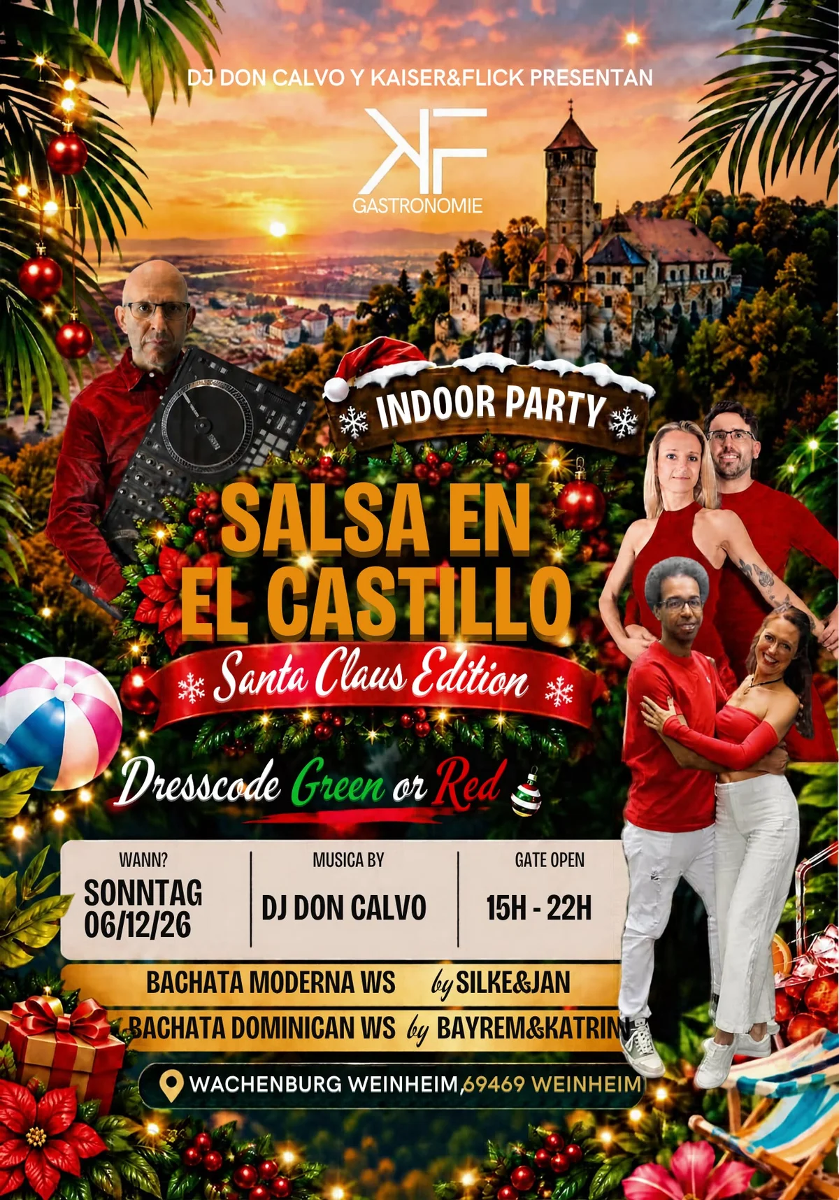 SALSA EN EL CASTILLO - Santa Claus Edition