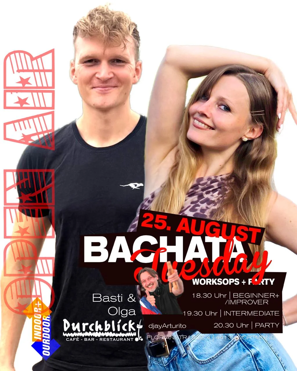 BACHATA Workshops mit Olga & Basti + Party
