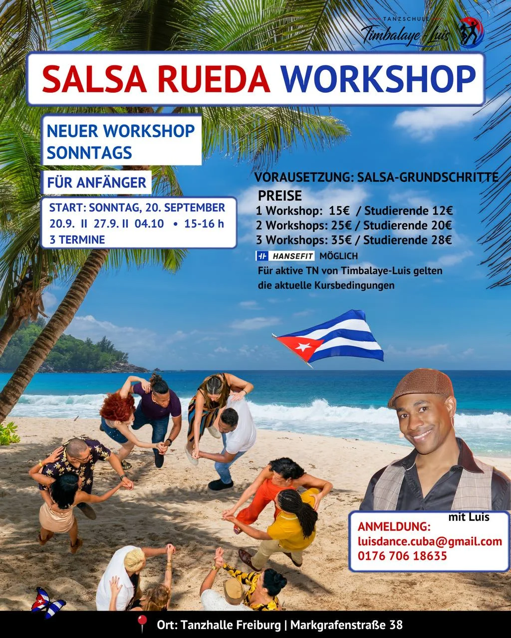 Salsa Rueda Workshop für Anfänger