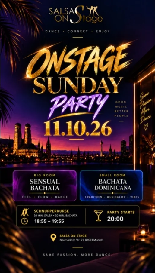 Onstage Sunday Party