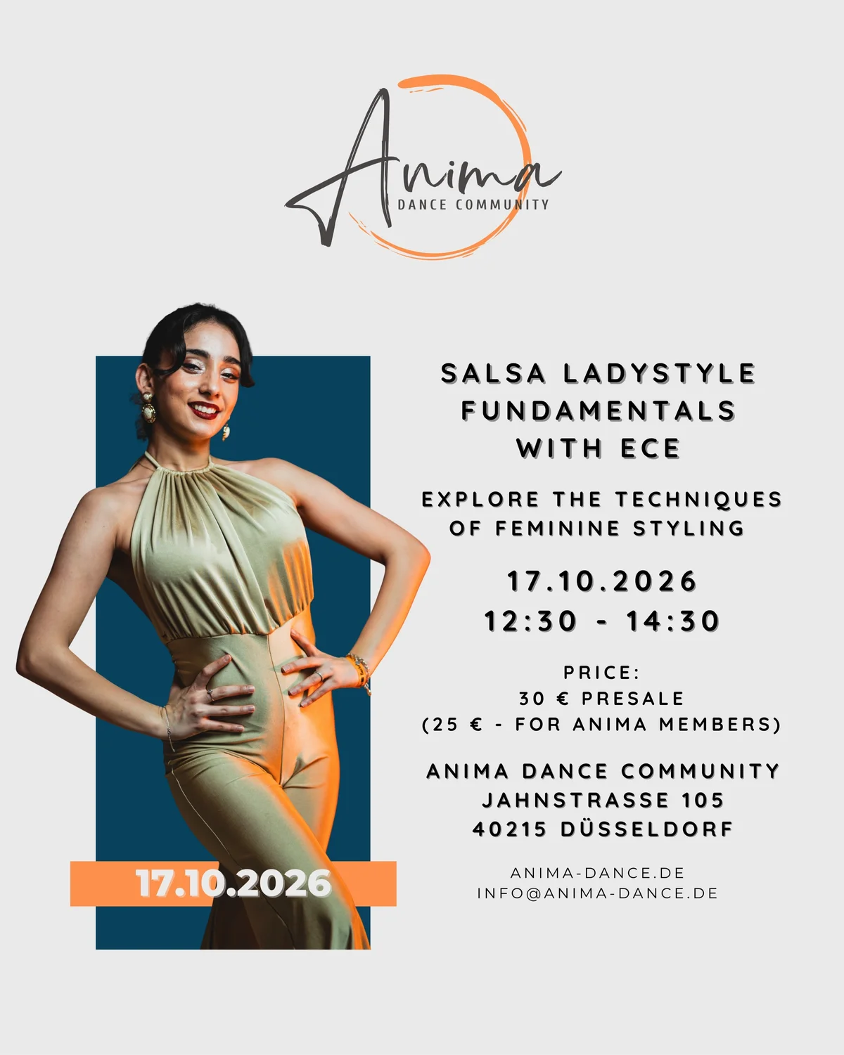 Salsa Ladystyle Fundamentals with Ece – Bild 1