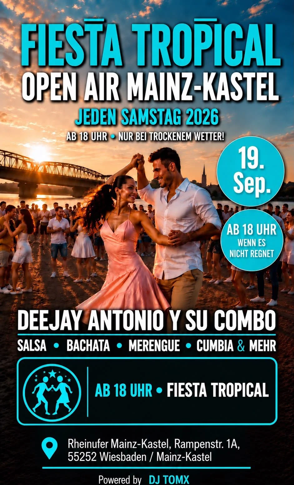 Fiesta Tropical – Salsa Open Air Mainz-Kastel