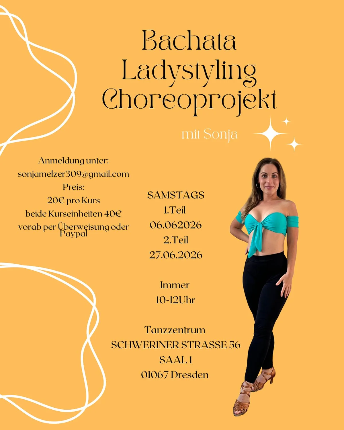 Bachata Ladystyling Choreoprojekt mit Sonja - Teil 1