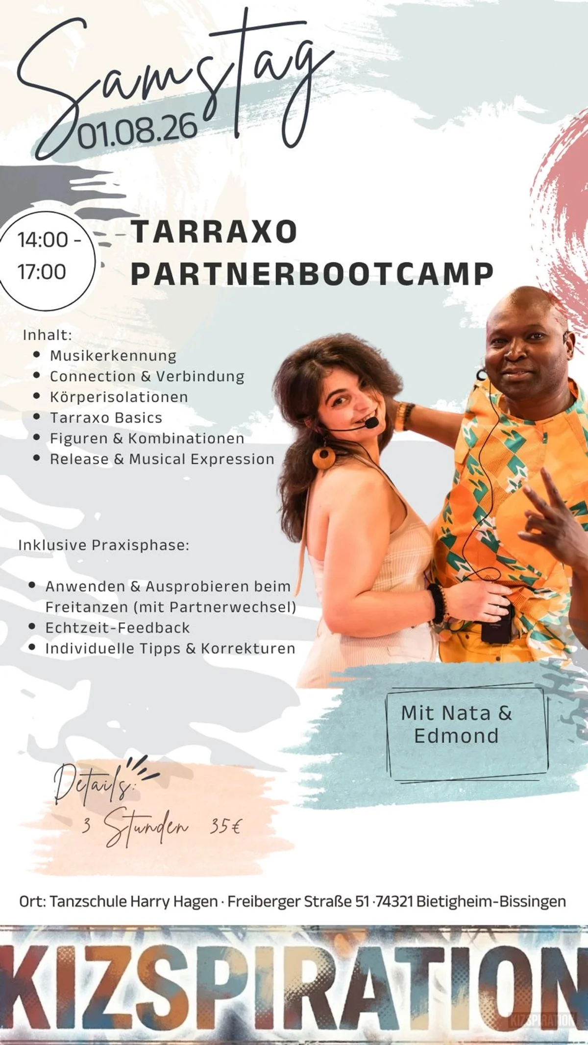 3H Tarraxo Bootcamp mit Nata und Edmond