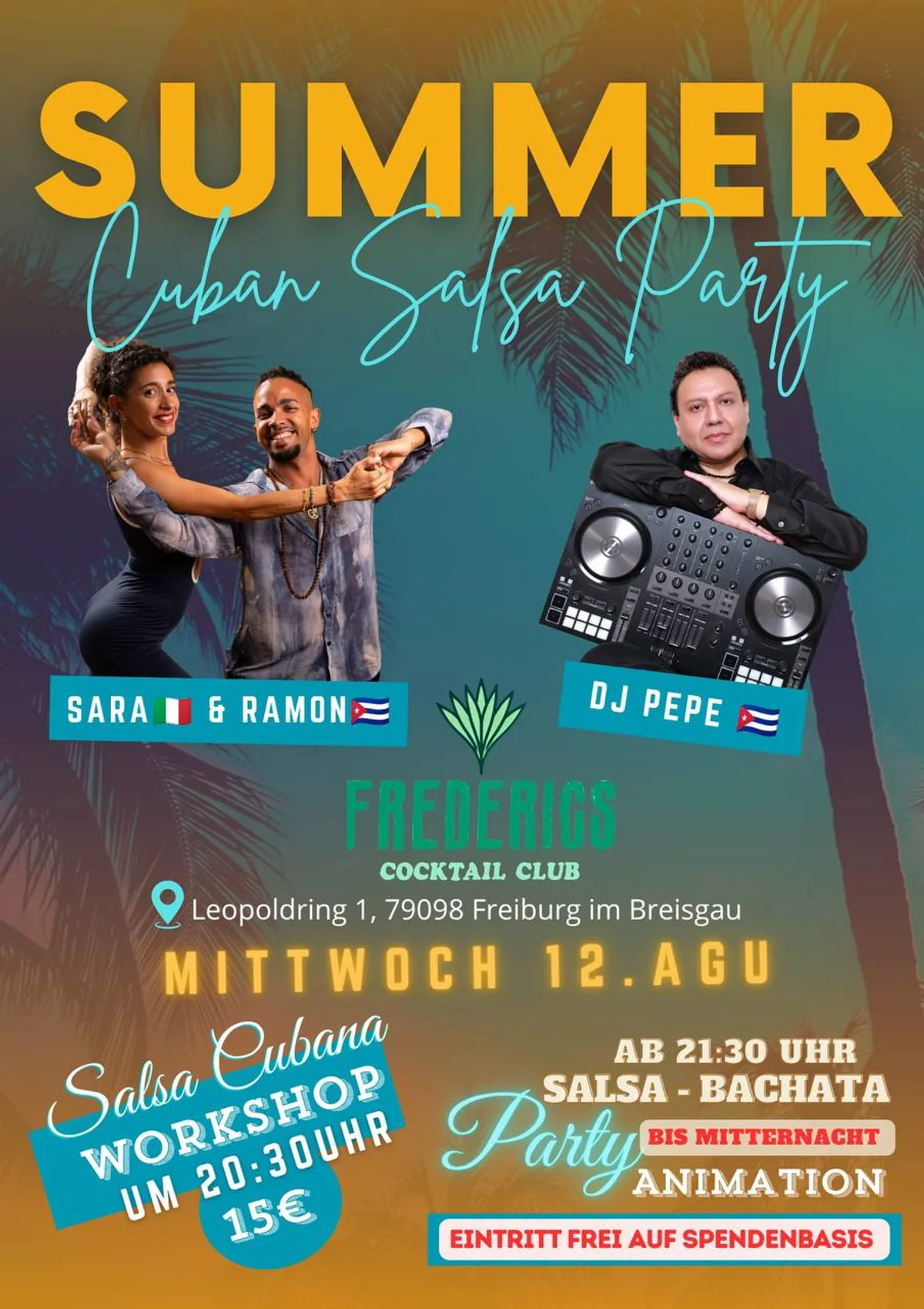 SUMMER CUBAN SALSA PARTY