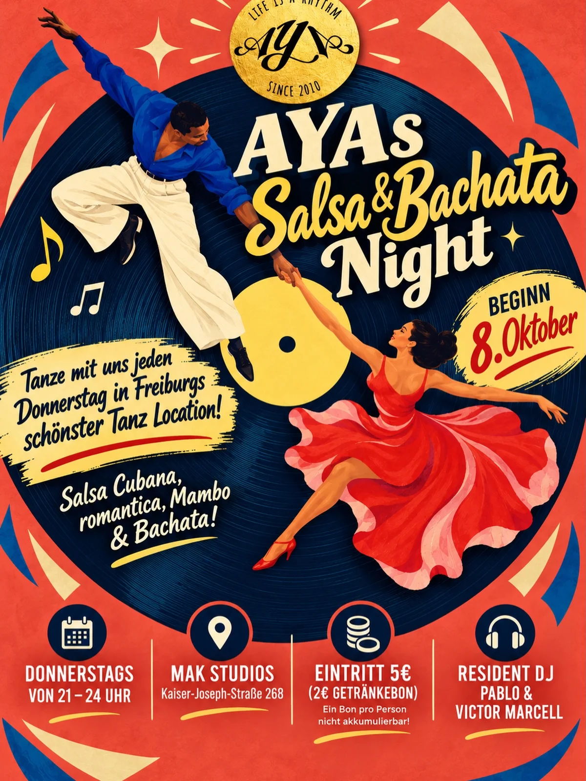AYAs Salsa & Bachata Night