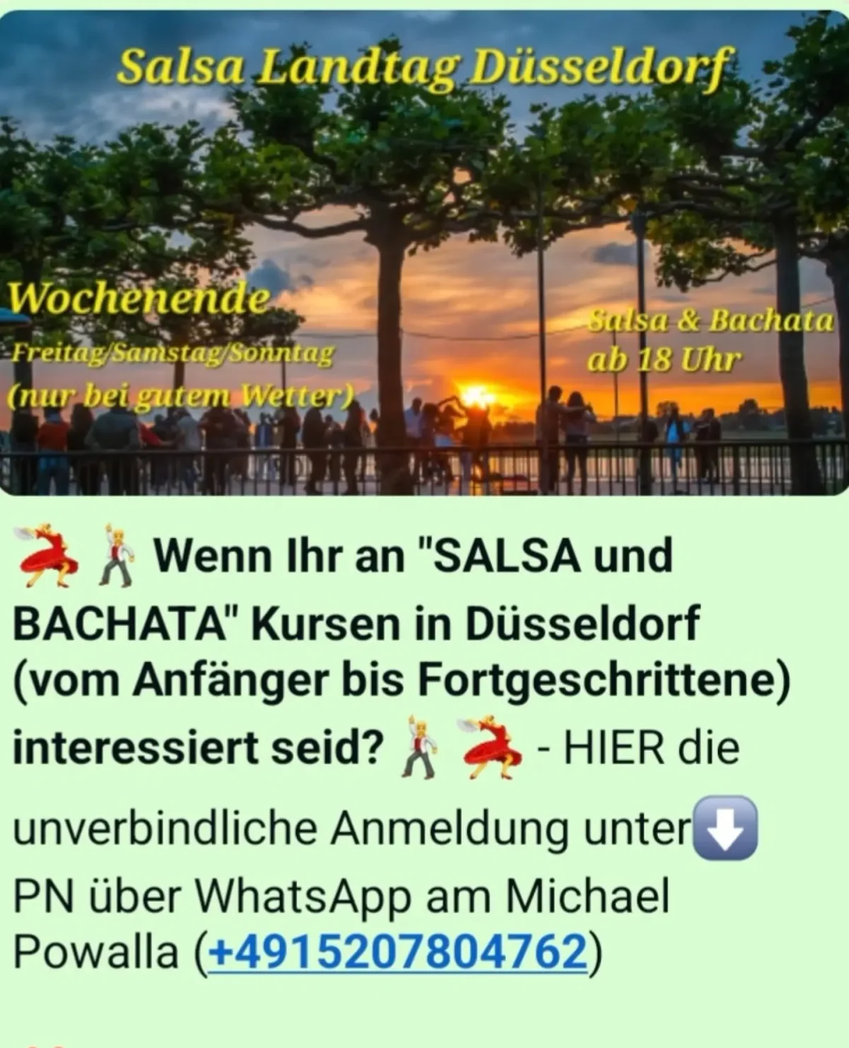 Salsa Landtag Düsseldorf
