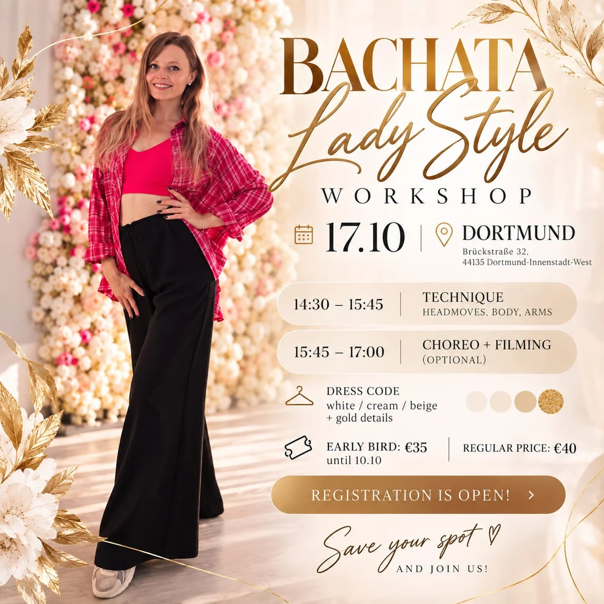 Bachata Lady Style Workshop – Bild 1