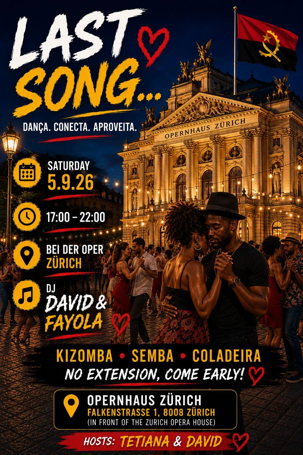Kizomba at Zürich Opera House, Zurich