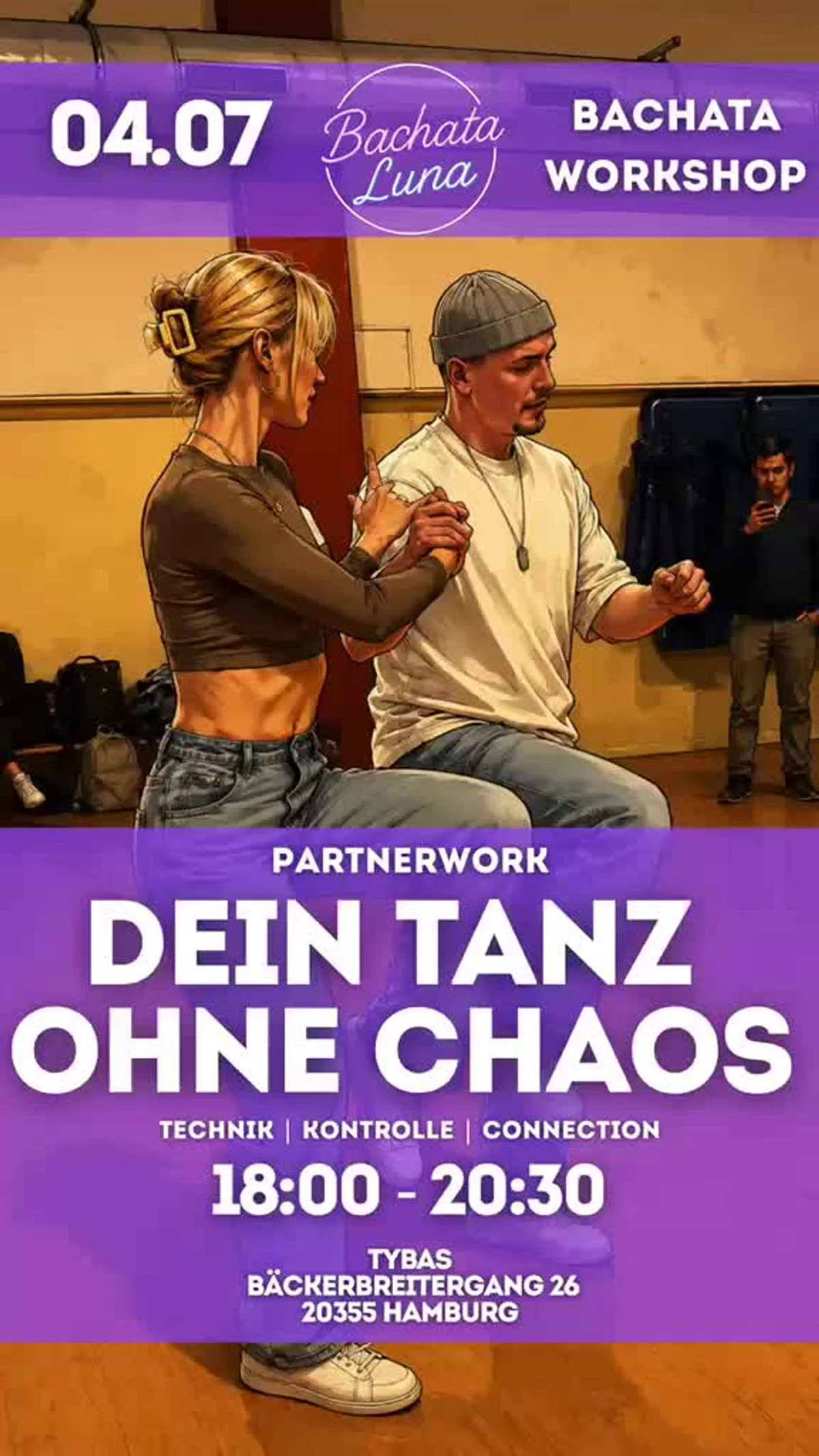 Dein Tanz ohne Chaos - Bachata Workshop