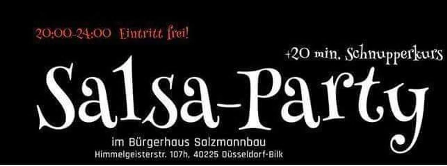 Image 1 of  Salsa - Kizomba & Bachata Party im Bürgerhaus Salzmannbau Bilk mit Workshop