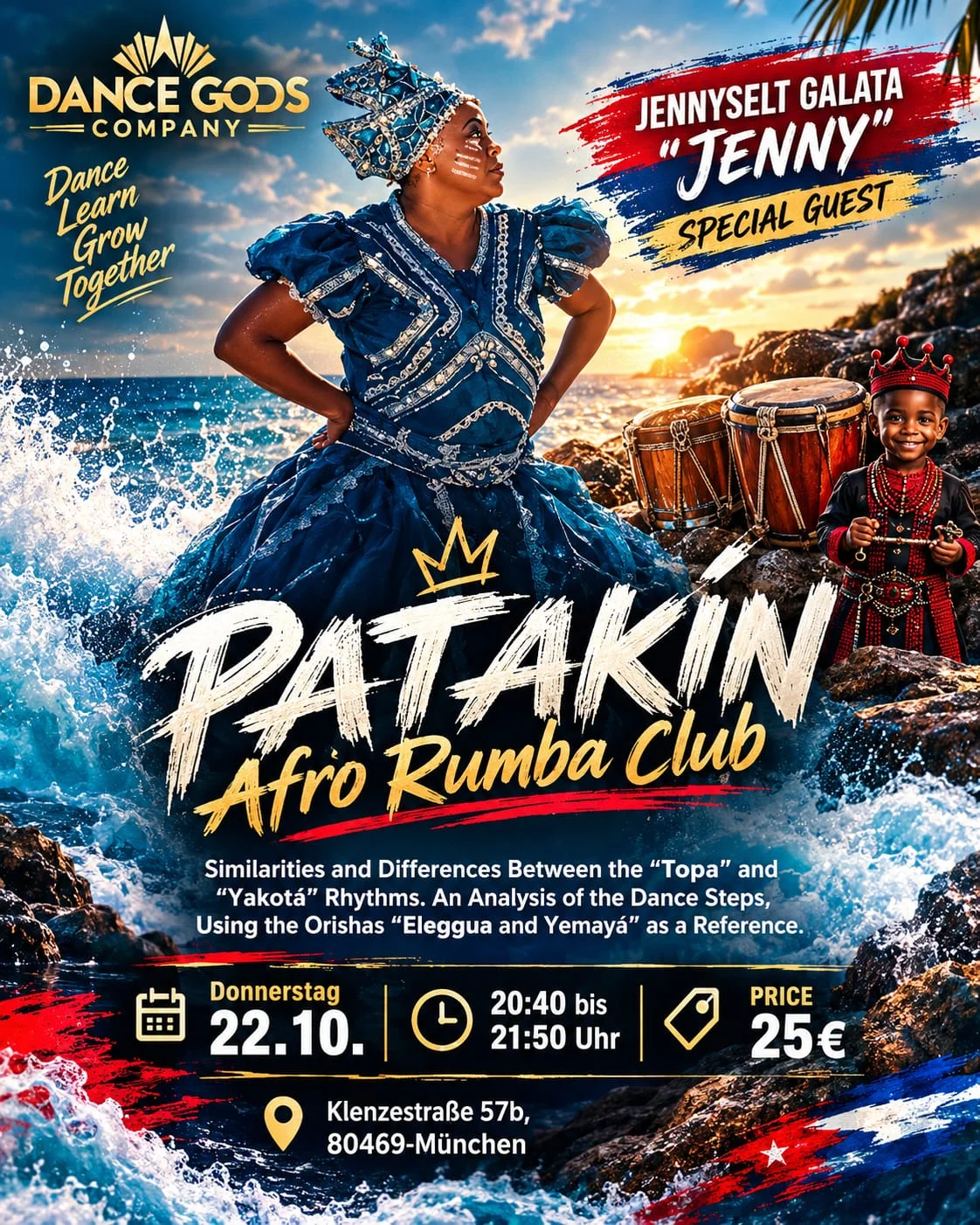 Afro-Rumba Workshop with Jennyselt Galata "Jenny"