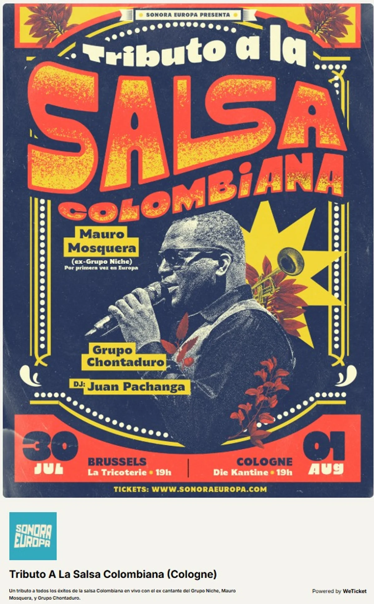 Tributo a la Salsa Colombiana - Cologne
