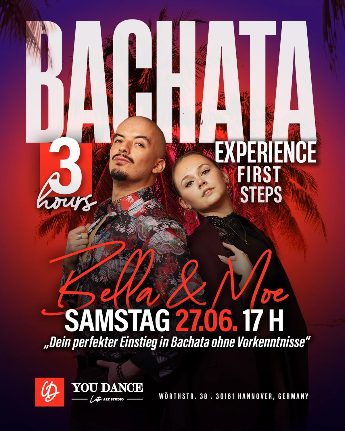 BACHATA EXPERIENCE – FIRST STEPS