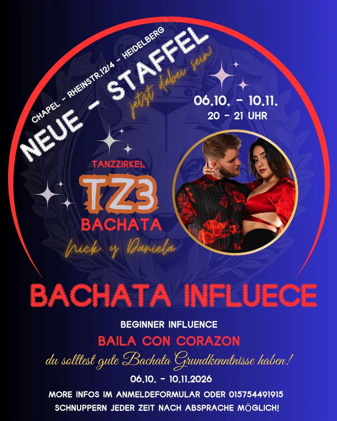 Tanzzirkel @ Baila Corazon - Neue Staffel Bachata