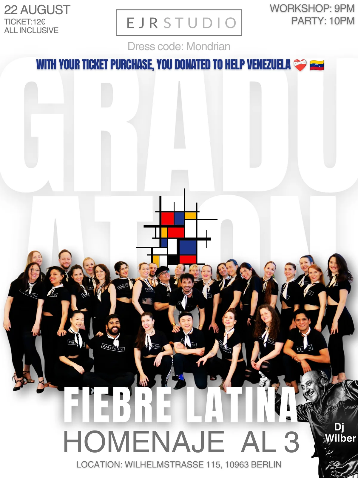Fiebre Latina Graduation - Homenaje al 3