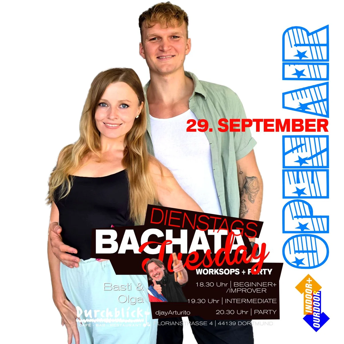 OPEN AIR BACHATA mit Olga & Basti