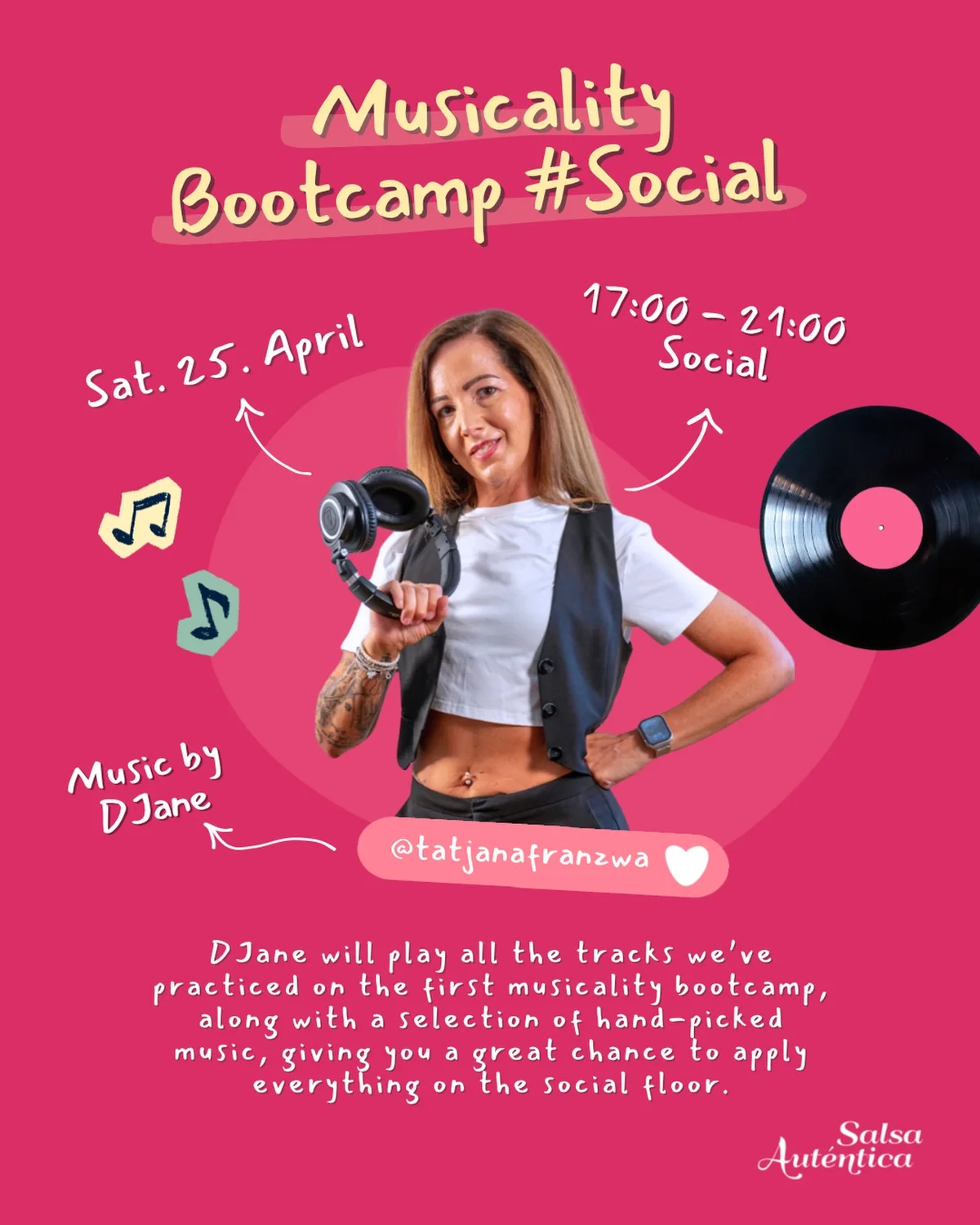 Salsa Musicality Bootcamp with Svetlana Ray & Social