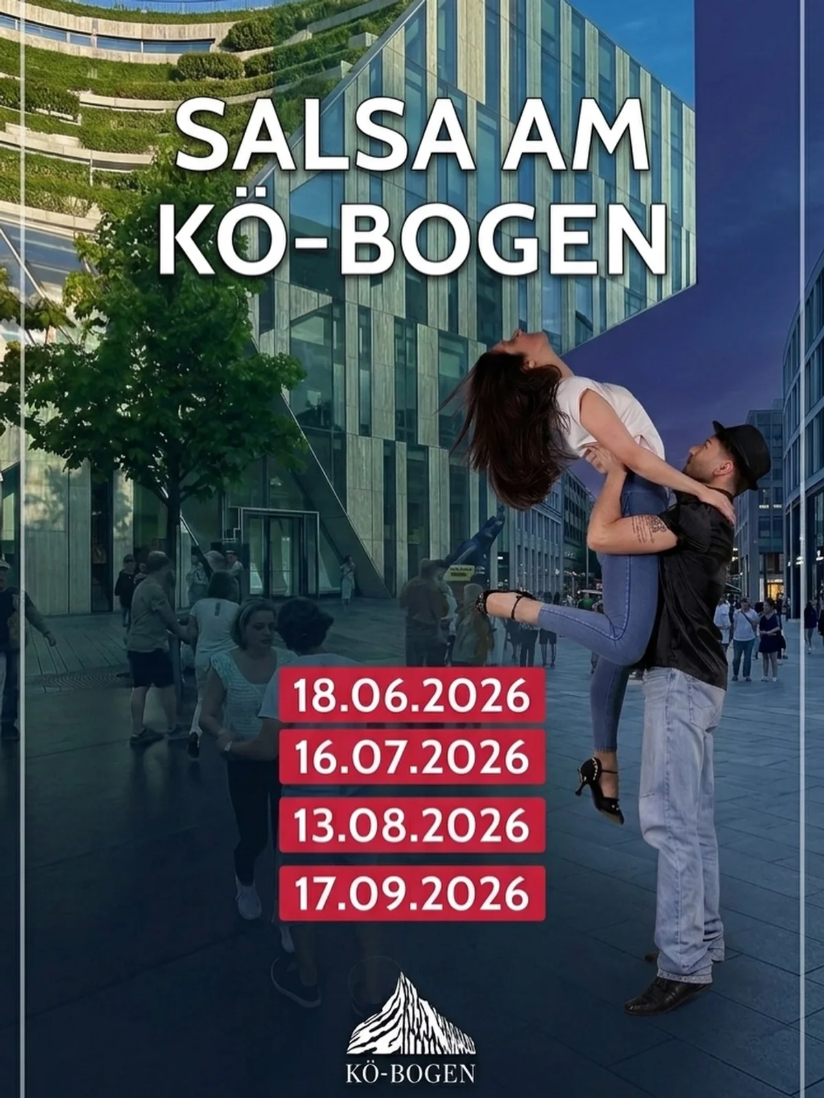 Salsa Open Air am Kö-Bogen