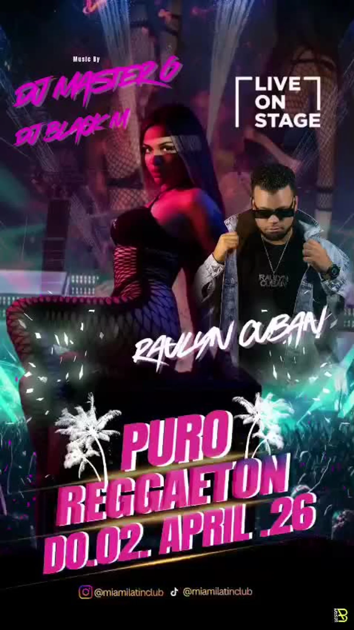 Puro Reggaeton - Raulyn Cuban Live