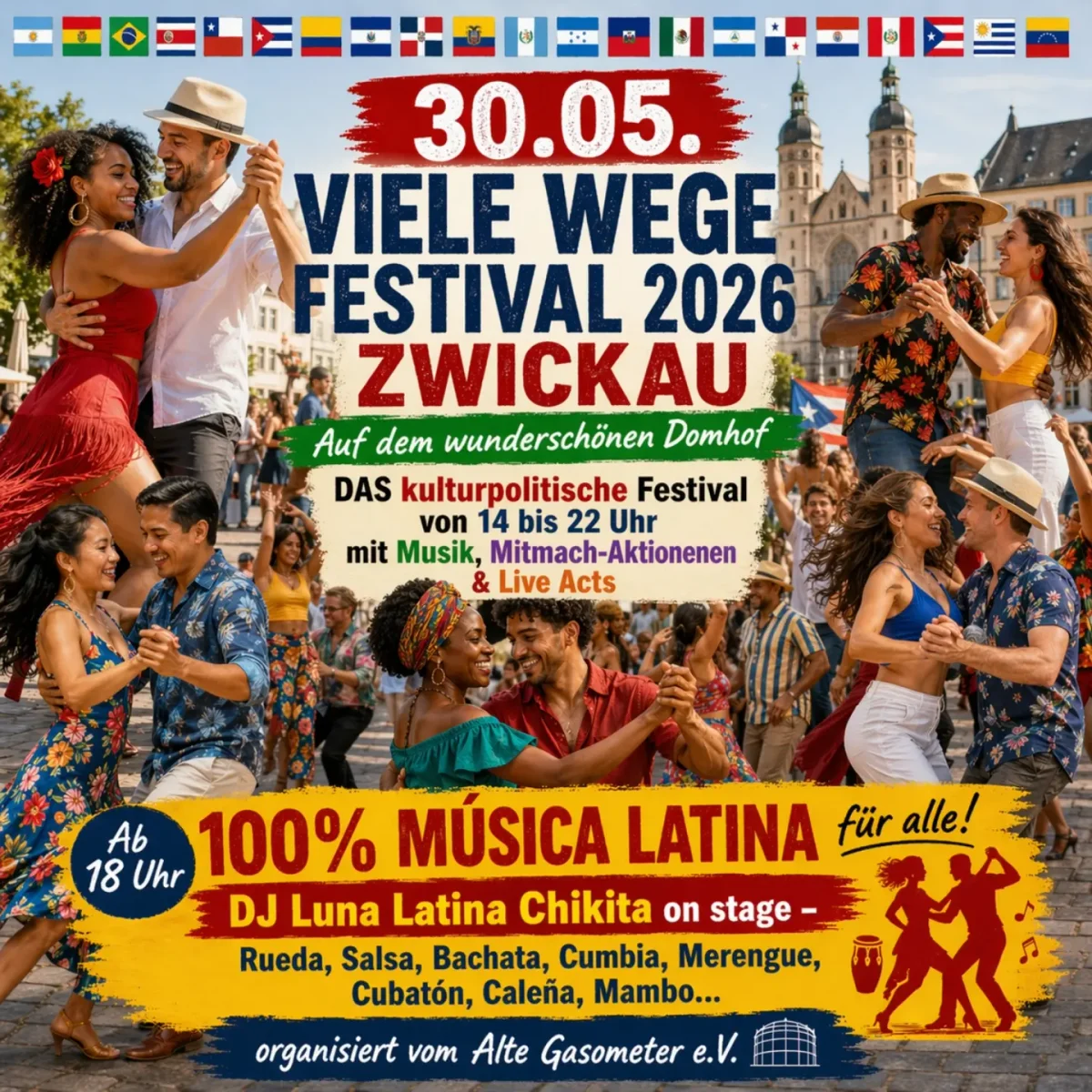 Viele Wege Festival 2026 Zwickau