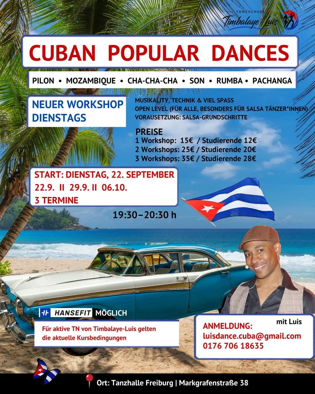 Cuban Popular Dances – Neuer Workshop