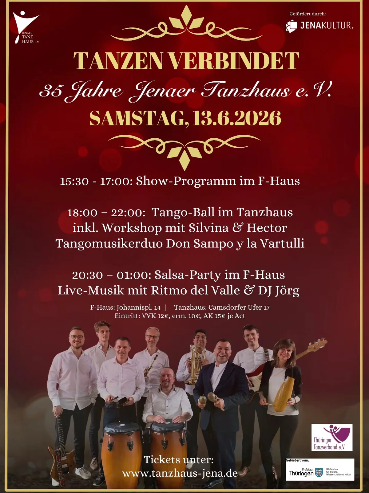 Salsa-Party - 35 Jahre Jenaer Tanzhaus e.V.