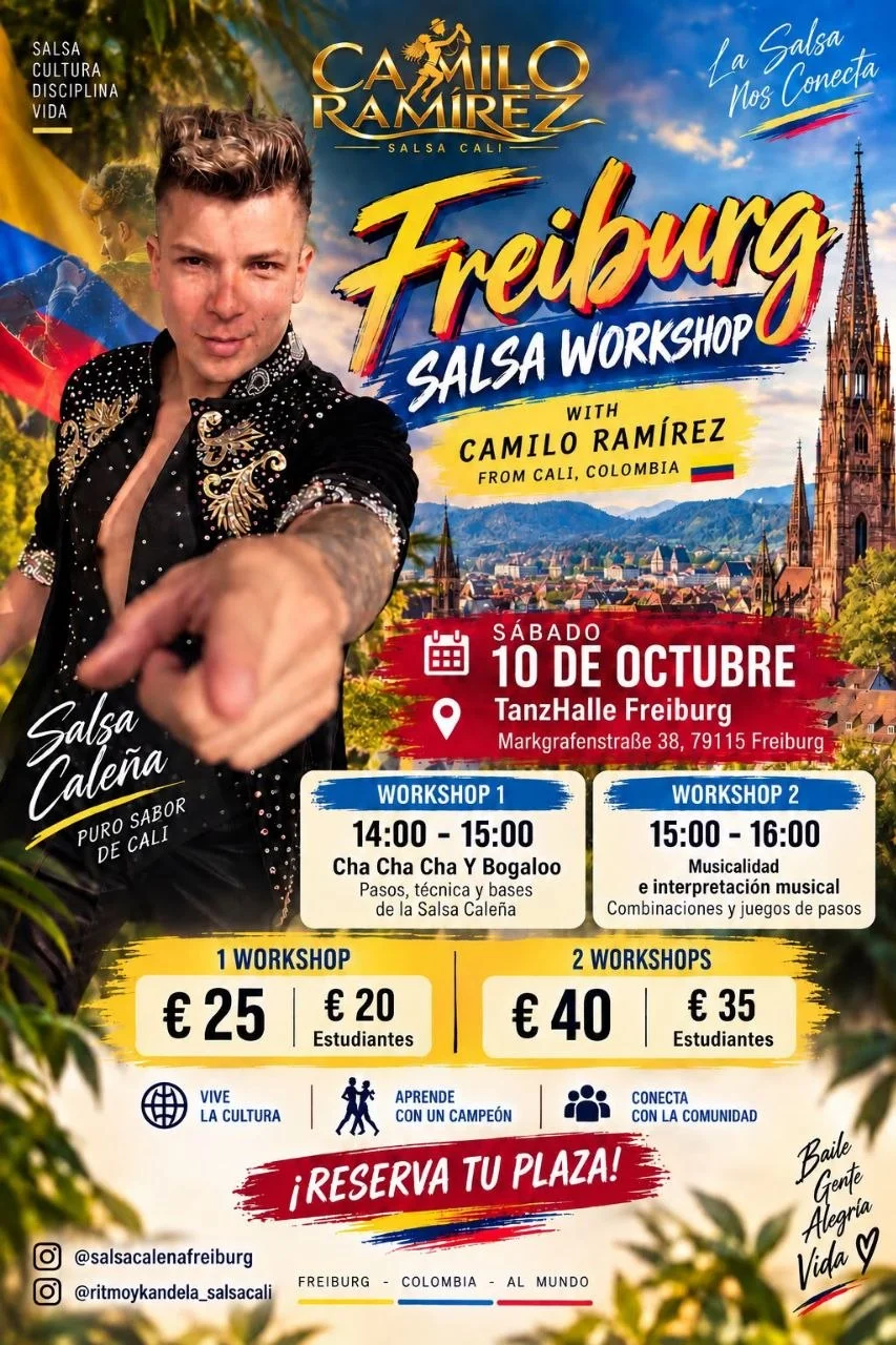 Freiburg Salsa Workshop with Camilo Ramírez
