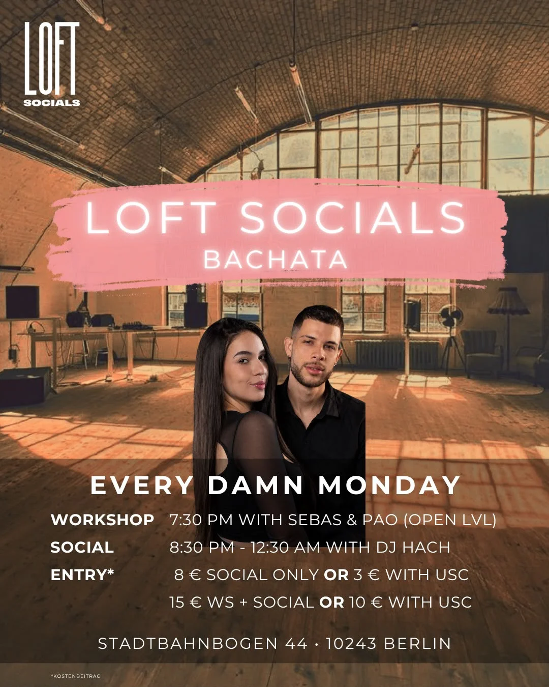 LOFT SOCIALS BACHATA