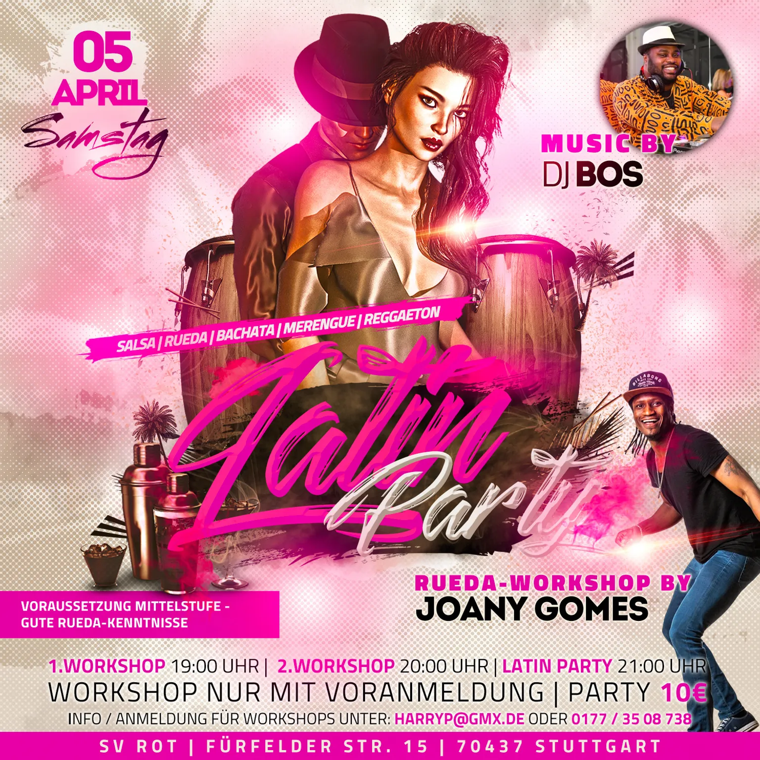 Image 1 of Latin-Party mit Rueda-Workshops