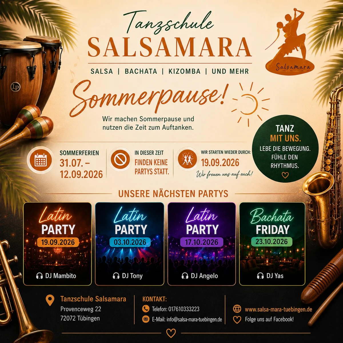 Latin Party mit DJ Tony